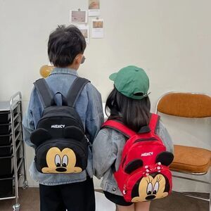 DISNEY ANIME CARTOON BACKPACK FOR BOYS &GIRLS MINNIE MICKEEY MOUSE CHILDREN BAG